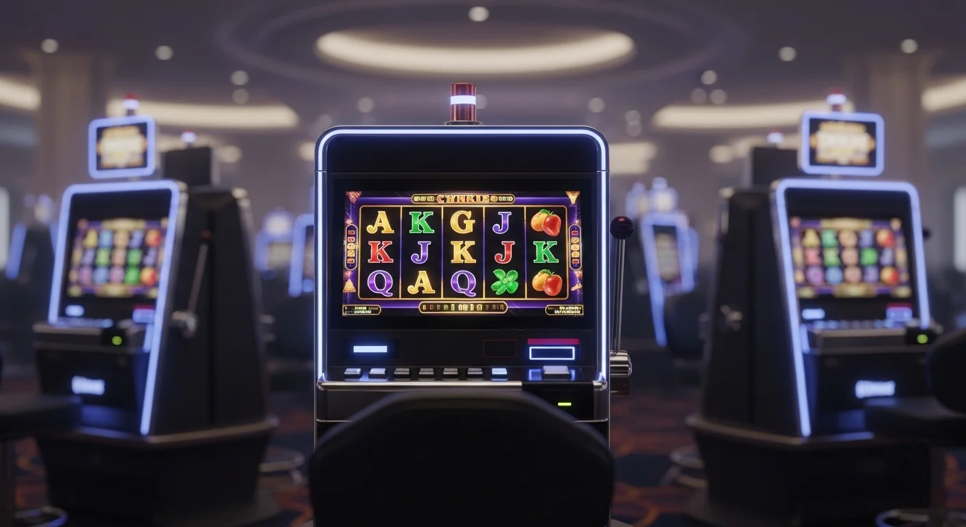 Collection of diverse online pokie machines