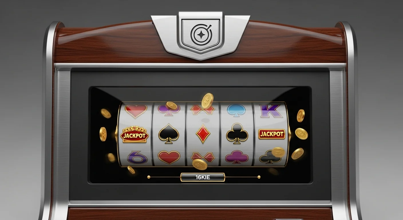 Person playing online pokie on a tablet